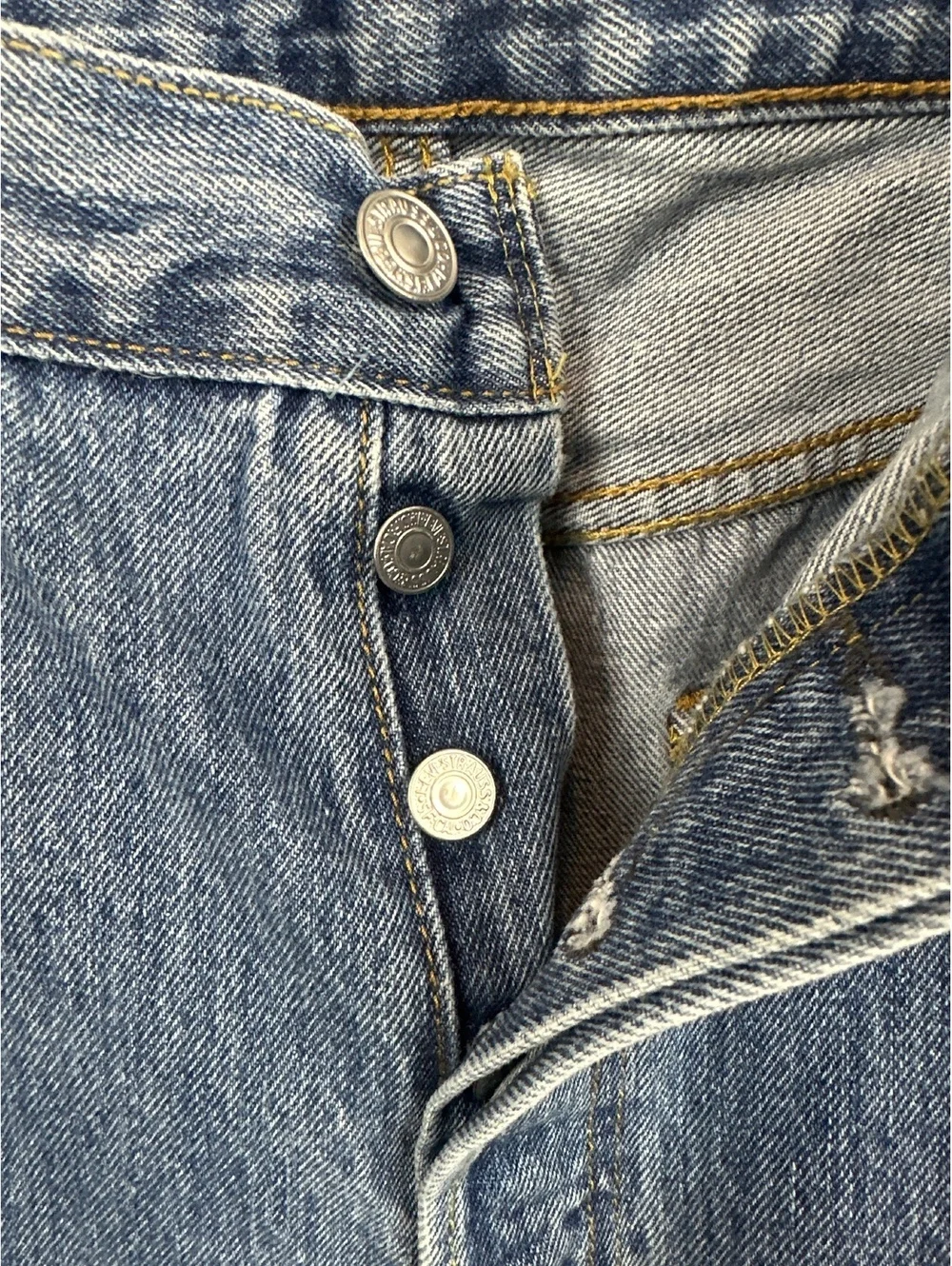 Levi's 501XX Blue Denim Jeans Waist 38 Length 32